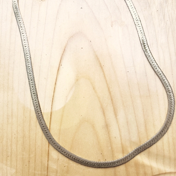 14 kt Gold Plated Chain Necklace - Picture 2 of 3